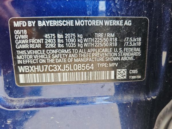 2018 BMW X1