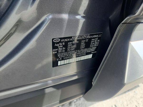 2019 HYUNDAI SANTA FE SE