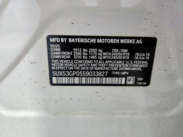2025 BMW X3 30 xDrive