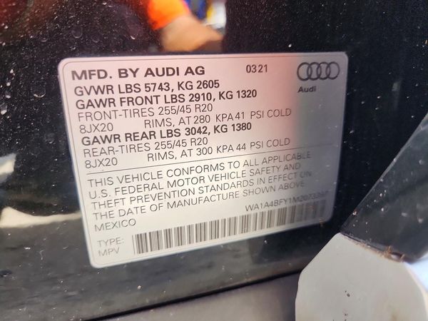 2021 AUDI SQ5