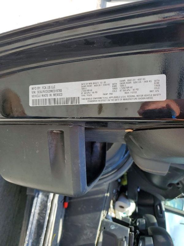 2021 RAM PROMASTER 2500