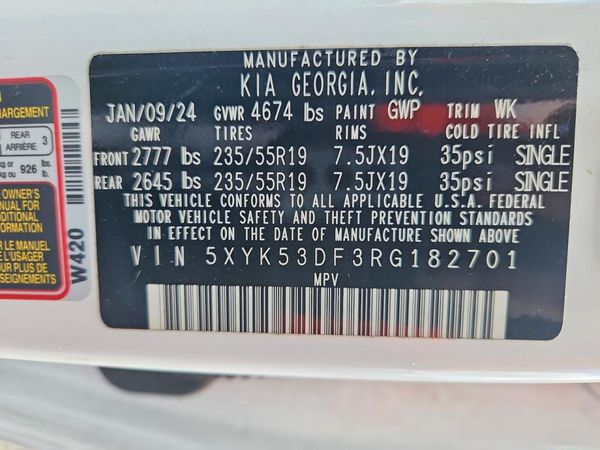 2024 KIA SPORTAGE SX-PRESTIGE or SX-P