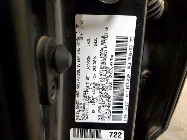2023 TOYOTA TACOMA SR5