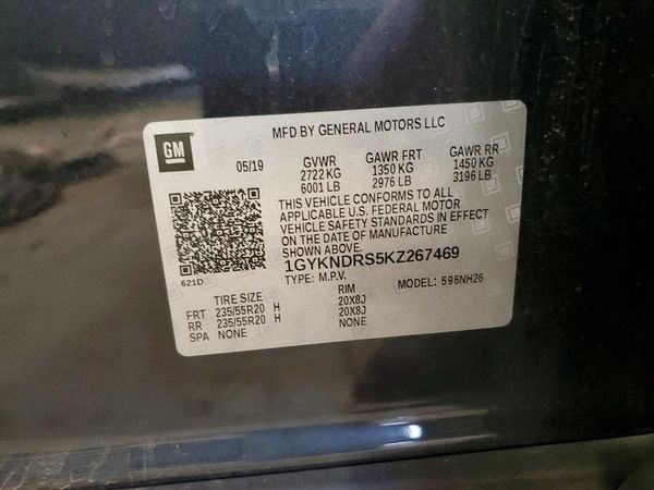 2019 CADILLAC XT5 Luxury