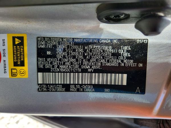 2013 LEXUS RX 350