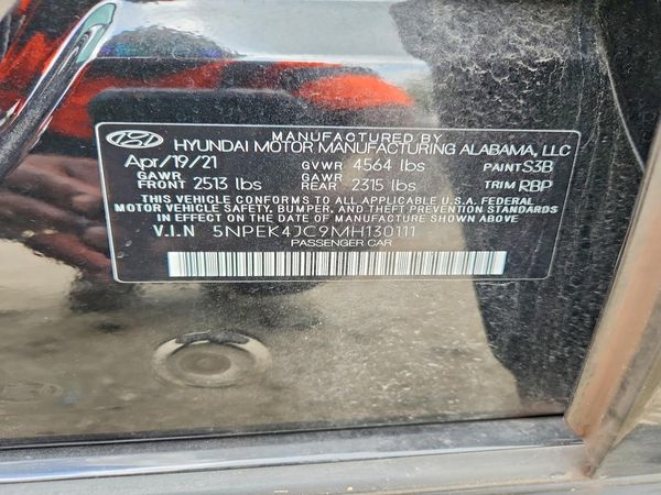 2021 HYUNDAI SONATA N Line