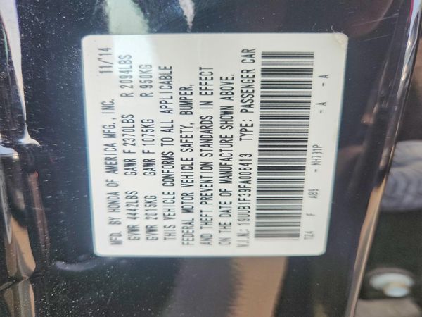 2015 ACURA TLX Base