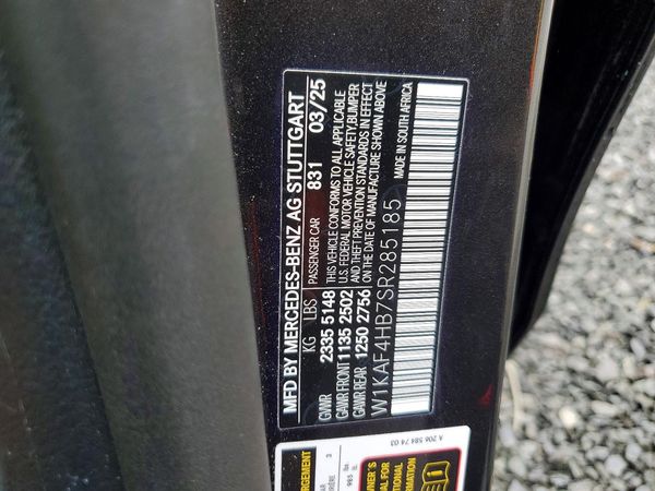 2025 MERCEDES-BENZ C C300 4MATIC