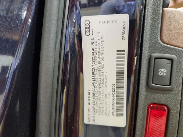 2017 AUDI A4 quattro Premium