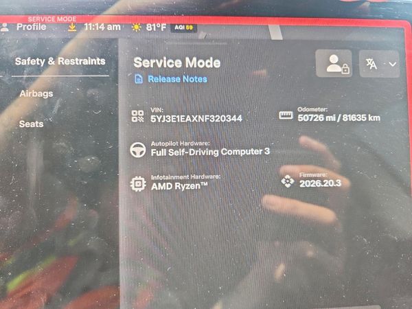 2022 TESLA MODEL 3