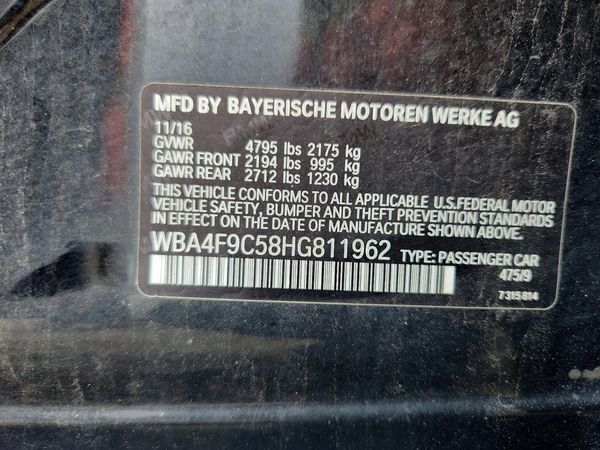 2017 BMW 430XI xDrive GC