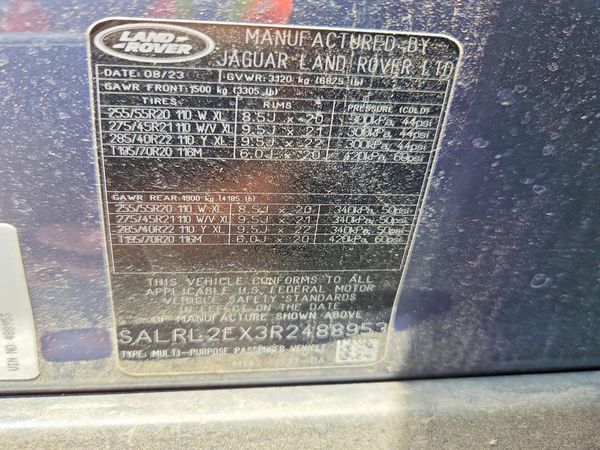 2024 LAND ROVER DISCOVERY P300 Dyanmic SE