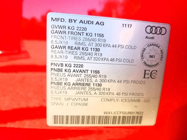 2018 AUDI Q3