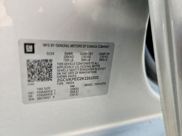 2019 CHEVROLET SILVERADO LT