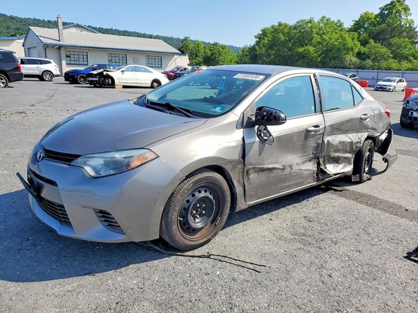 2016 TOYOTA COROLLA L/LE