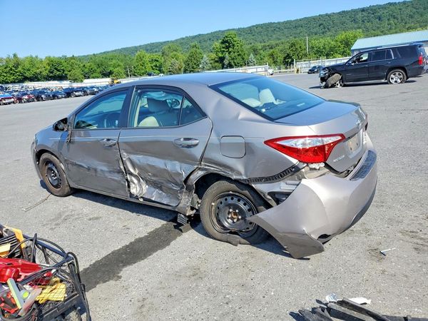 2016 TOYOTA COROLLA L/LE