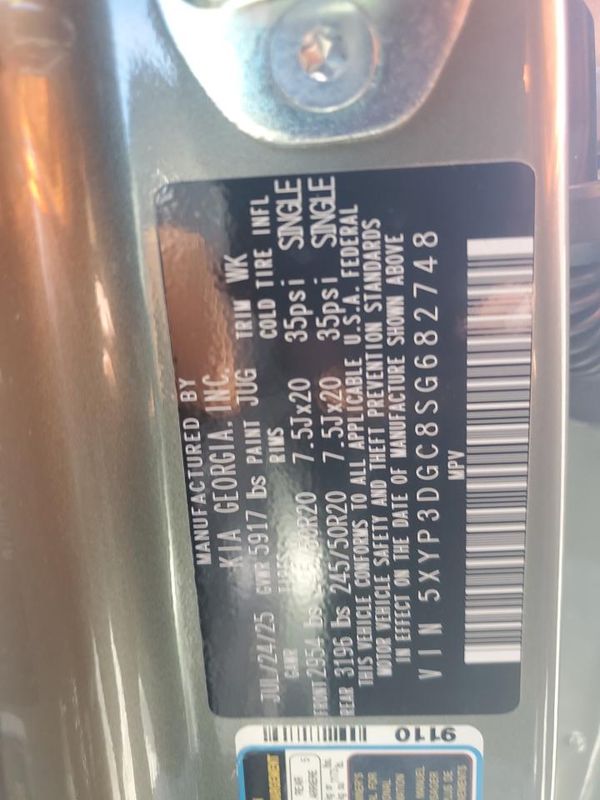 2025 KIA TELLURIDE EX, EX X-LINE, EX X-PRO