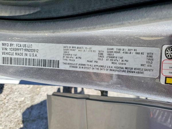 2024 RAM 1500
