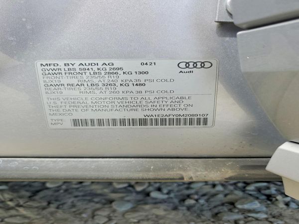 2021 AUDI Q5 E