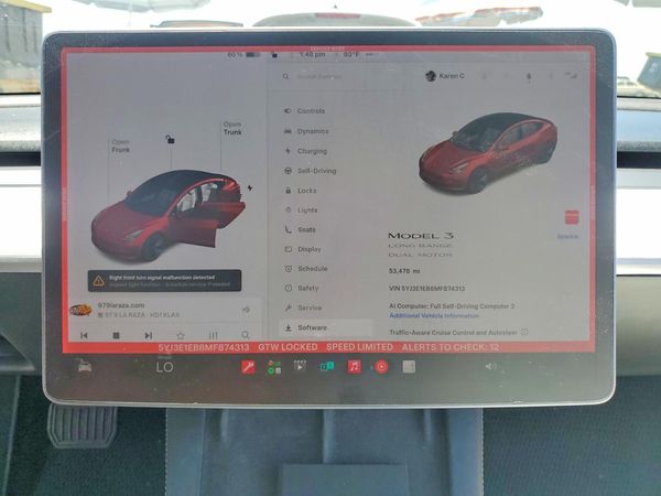 2021 TESLA MODEL 3