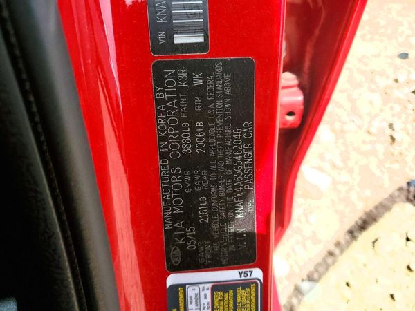 2016 KIA FORTE