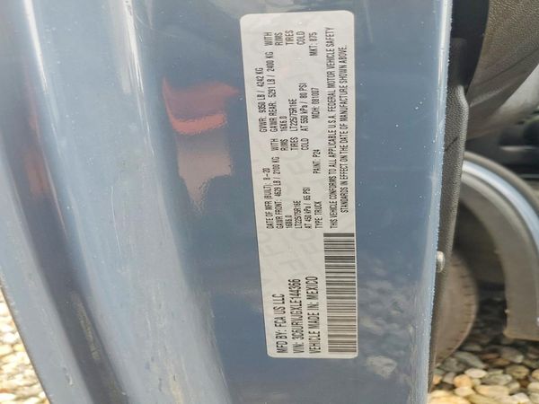 2020 RAM PROMASTER 3500 VF