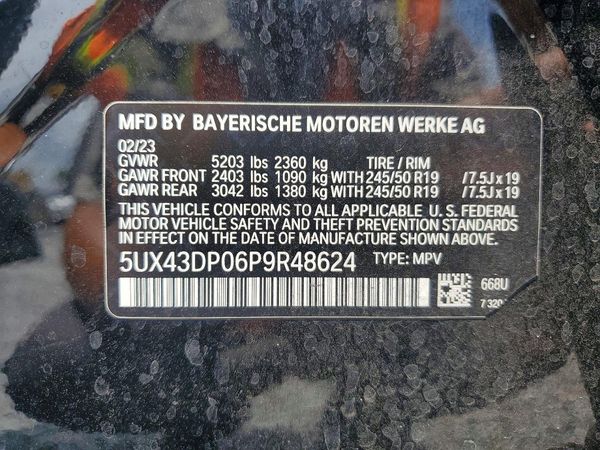 2023 BMW X3 sDrive30i