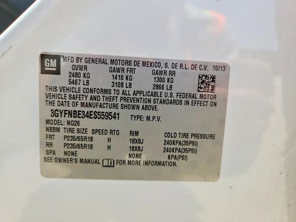 2014 CADILLAC SRX Luxury