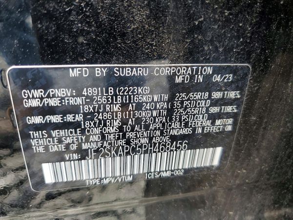 2023 SUBARU FORESTER