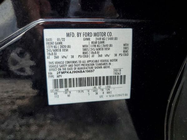 2022 FORD EDGE SEL