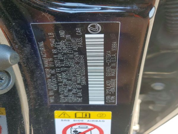 2016 LEXUS ES 350