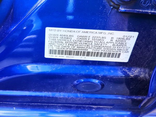 2021 ACURA ILX