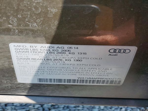 2015 AUDI Q5 Prestige