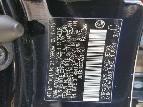 2016 LEXUS ES 350