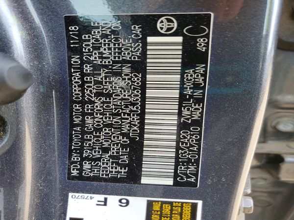 2018 TOYOTA PRIUS