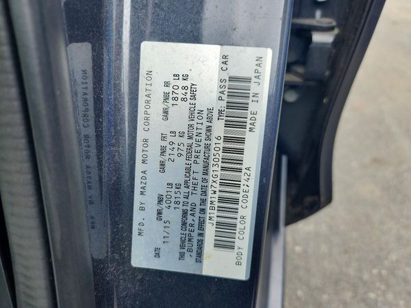 2016 MAZDA 3 Grand Touring/GT