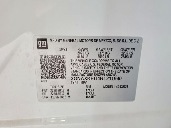 2024 CHEVROLET EQUINOX LT (1LT)