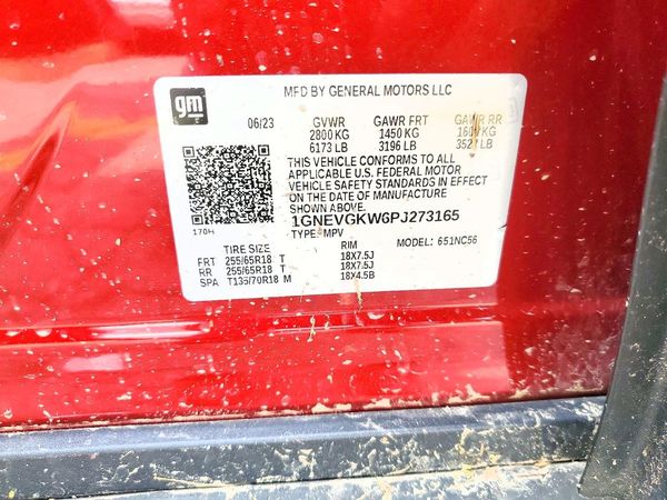 2023 CHEVROLET TRAVERSE LT
