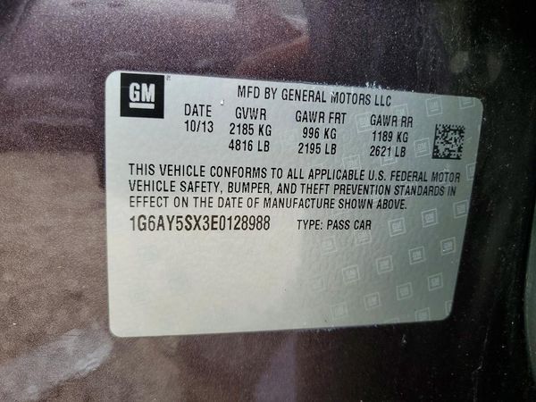 2014 CADILLAC CTS Performance