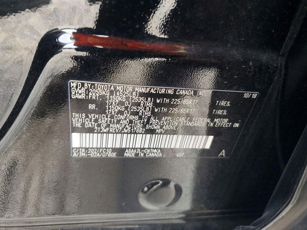 2018 TOYOTA RAV4 Adventure/XLE