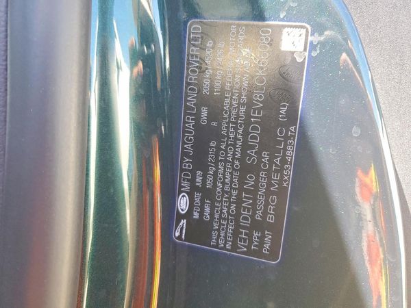 2020 JAGUAR F-TYPE