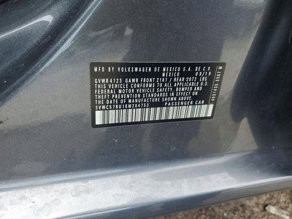 2019 VOLKSWAGEN JETTA S, SE, R-Line