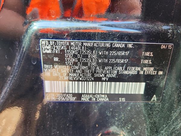 2015 TOYOTA RAV4