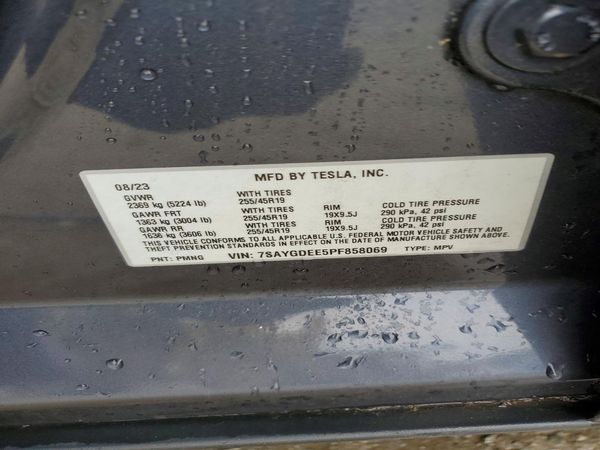 2023 TESLA MODEL Y