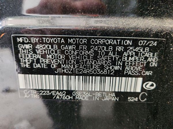 2024 LEXUS IS 350 350 F Sport