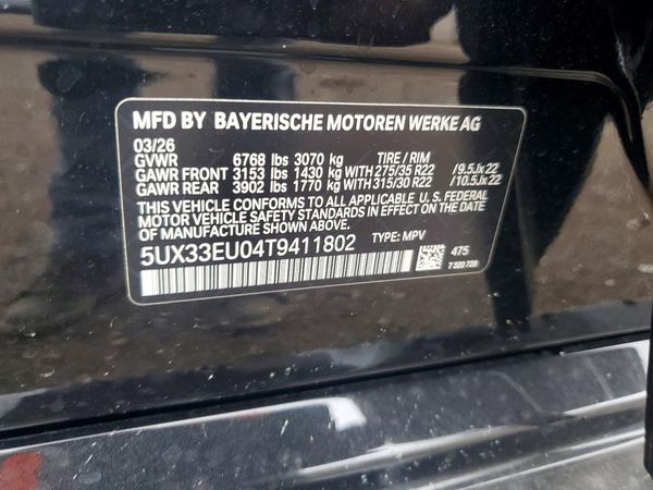 2026 BMW X5 M60i