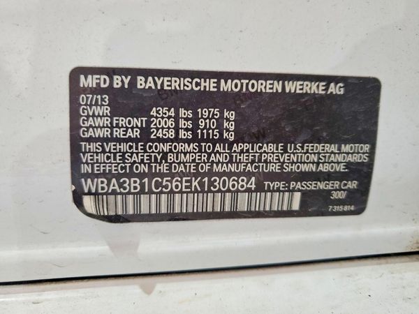 2014 BMW 320 SA