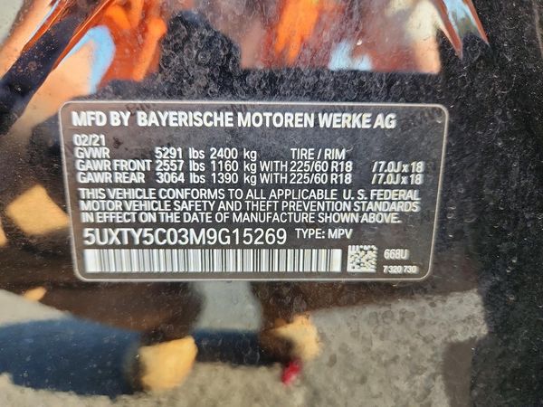 2021 BMW X3 xDrive30i