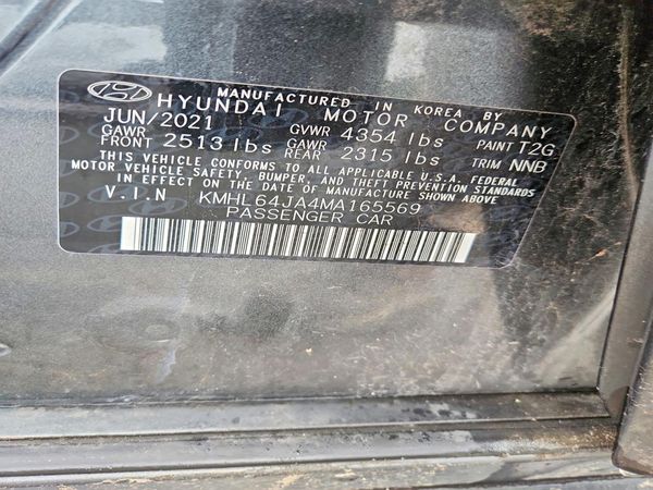 2021 HYUNDAI SONATA