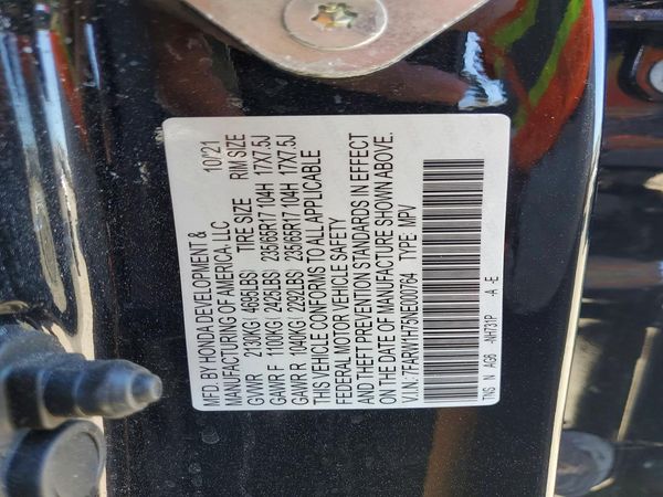 2022 HONDA CR-V Special Edition